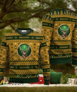 Jagermeister Festive All Over Ugly Sweater