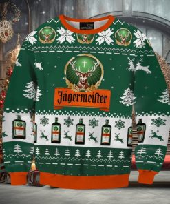 Jagermeister Funny Mix Ugly Christmas Sweater