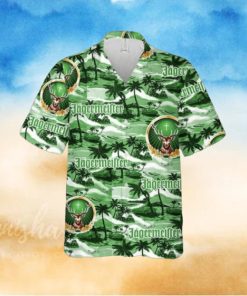 Jagermeister Hawaiian Sea Island Pattern Hawaiian Shirt