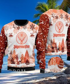 Jagermeister Knitting Pattern Ugly Christmas Holiday Sweater