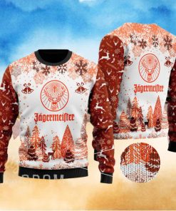 Jagermeister Knitting Pattern Ugly Christmas Holiday Sweater