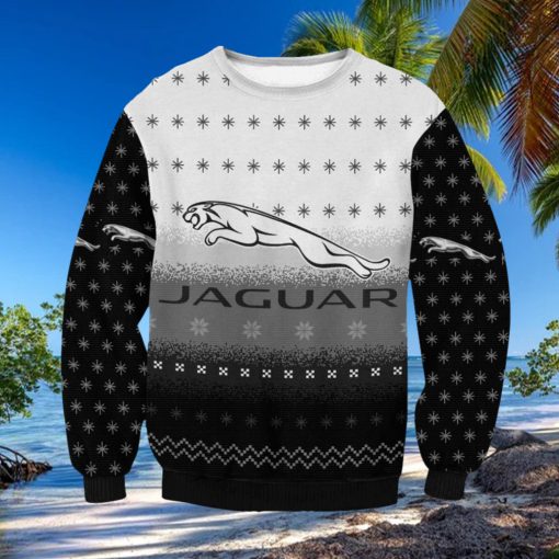 Jaguar For Christmas Gifts Ugly Christmas Wool Knitted Sweater