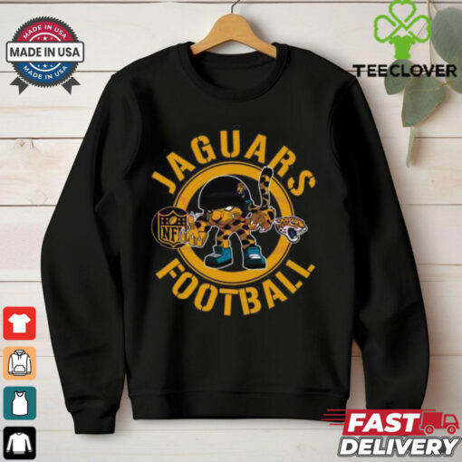 Jaguars Football Nfl Rush Zone Cartoon Character Shirt