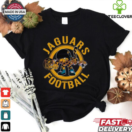 Jaguars Football Nfl Rush Zone Cartoon Character Shirt