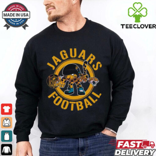 Jaguars Football Nfl Rush Zone Cartoon Character Shirt