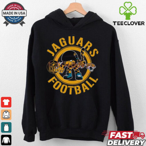 Jaguars Football Nfl Rush Zone Cartoon Character Shirt