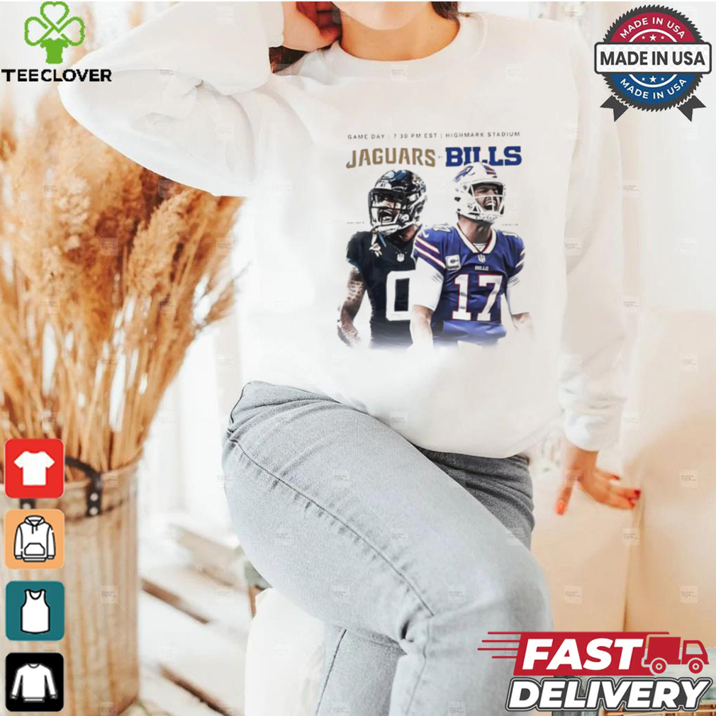 Jaguars at Bills game day Gabe Davis vs Josh Allen shirt Jaguars at Bills game day Gabe Davis vs Josh Allen shirt