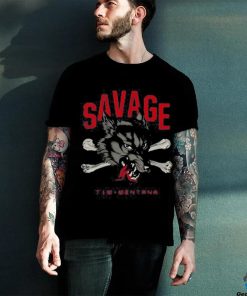 Tim Montana Savage Wolf T Shirt