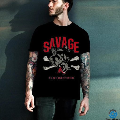 Tim Montana Savage Wolf T Shirt