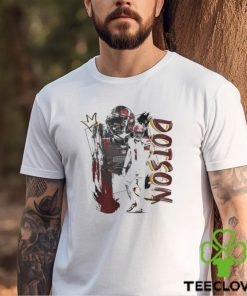 Jahan Dotson Washington Commanders Football Paper 2023 Shirt