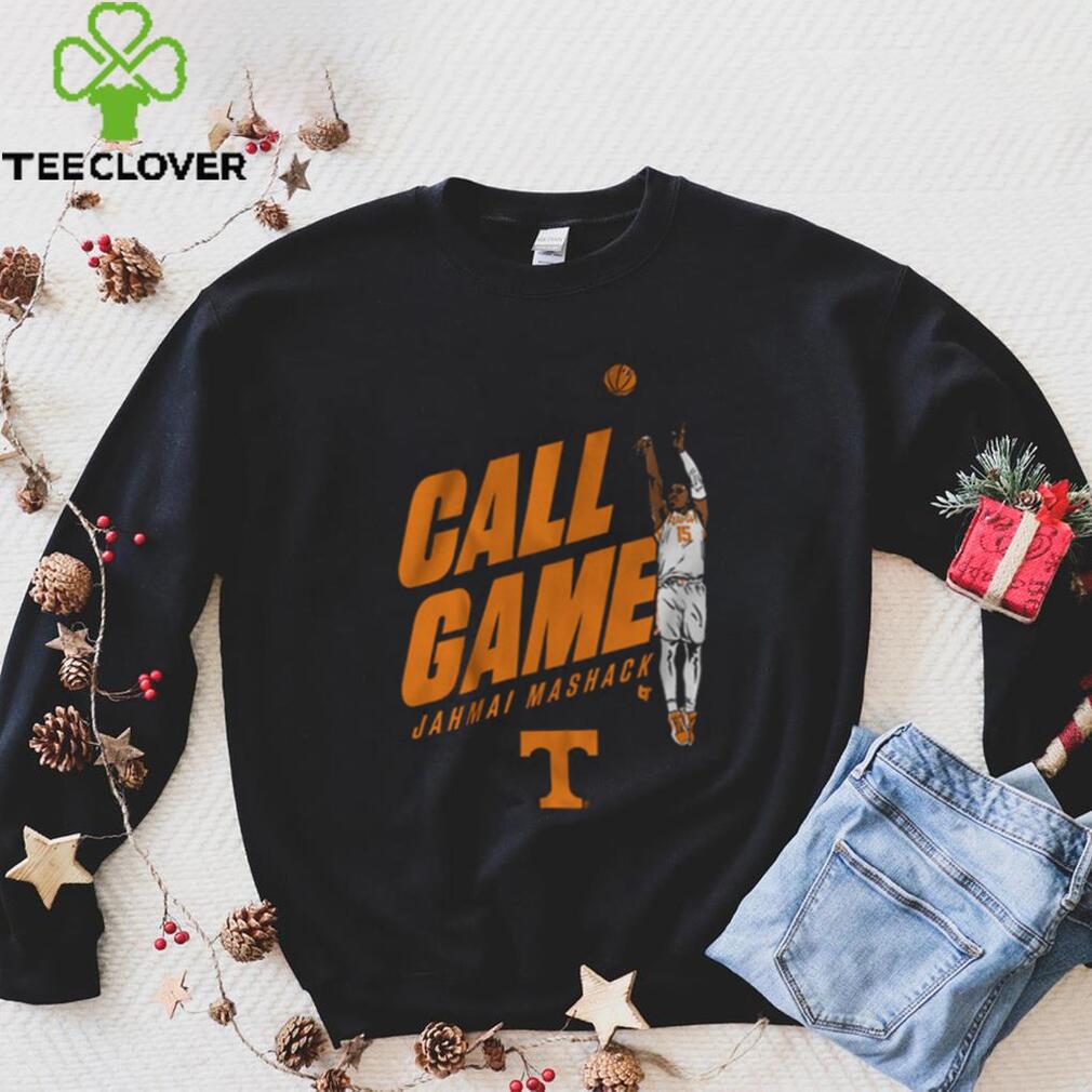 Jahmai Mashack NIL Tennessee Basketball Call Game Shirt Jahmai Mashack NIL Tennessee Basketball Call Game Shirt