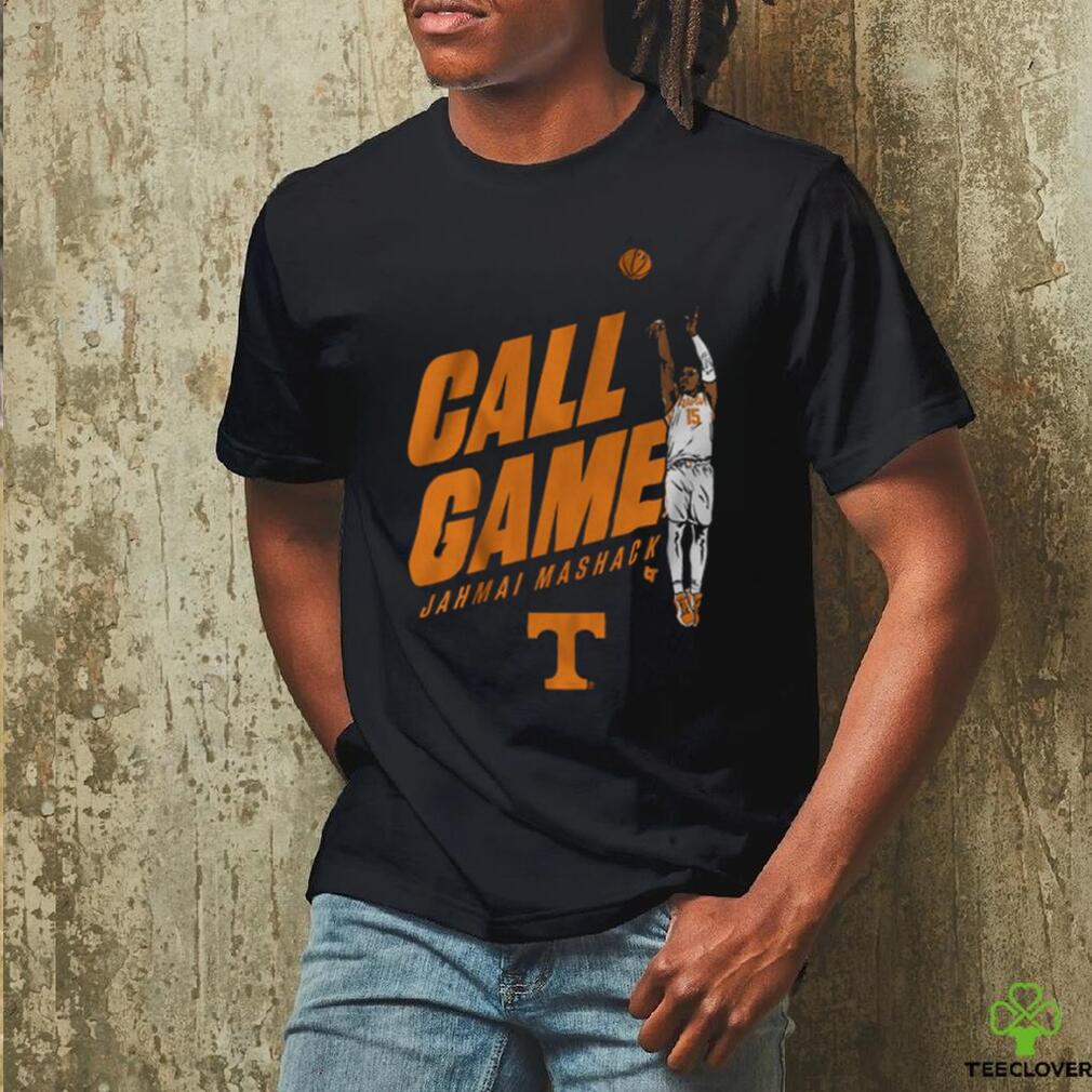 Jahmai Mashack NIL Tennessee Basketball Call Game Shirt Jahmai Mashack NIL Tennessee Basketball Call Game Shirt