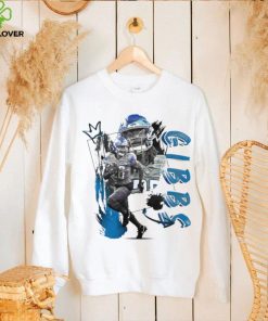 Jahmyr Gibbs number 26 Detroit Lions football player pose gift hoodie, sweater, longsleeve, shirt v-neck, t-shirt