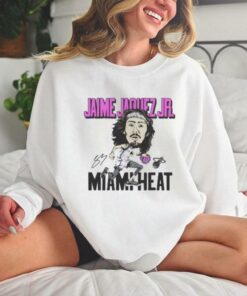 Jaime Jaquez Jr Homage Original Vice Caricature Miami Heat Funny T Shirt