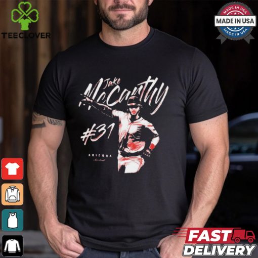 Jake McCarthy Arizona Diamondbacks Mono Signature Graphic Shirt