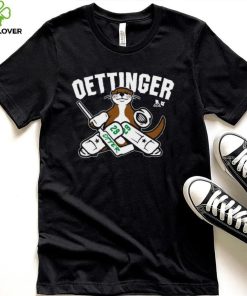 Jake Otter Breaking T Jake Oettinger Otter Dallas Stars T Shirt