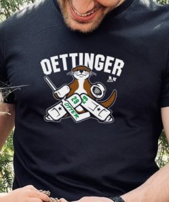 Jake Otter Breaking T Jake Oettinger Otter Dallas Stars T Shirt