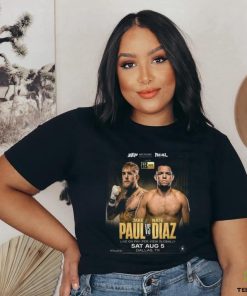 Jake Paul Vs Nate Diaz Shirt Sat Aug 5 Dallas Tx Shirt