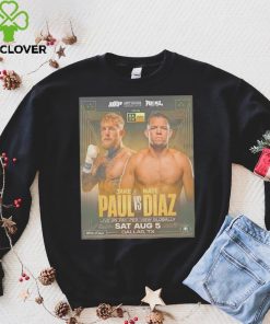 Jake Paul Vs Nate Diaz Shirt Sat Aug 5 Dallas Tx shirt