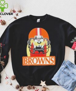 Jake Paul wearing Cleveland browns warner Bros tazmanian taz devil helmet hoodie, sweater, longsleeve, shirt v-neck, t-shirt