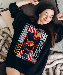 Jake Sanderson Hockey Paper Poster Senators shirt 3 Jake Sanderson Hockey Paper Poster Senators shirt