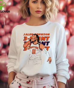 Jalen Brunson 11 New York Knicks Three Point Shirts