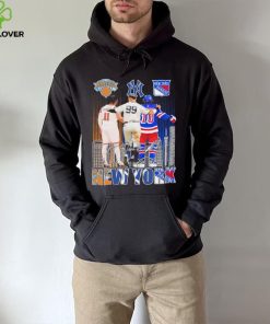 Jalen Brunson Aaron Judge And Artemi Panarin New York City Sports Teams Signatures Shirt