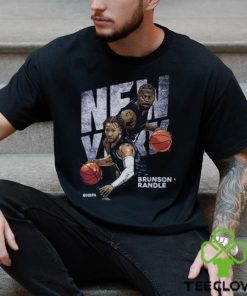 Jalen Brunson & Julius Randle New York Duo WHT SHIRT