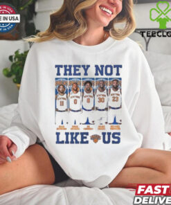 Jalen Brunson Mikal Bridges Og Anunoby New York Knicks They Not Like Us T shirts
