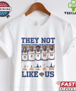 Jalen Brunson Mikal Bridges Og Anunoby New York Knicks They Not Like Us T shirts