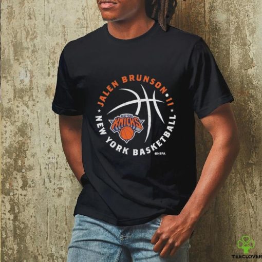 Jalen Brunson New York Knicks Player Ball shirt