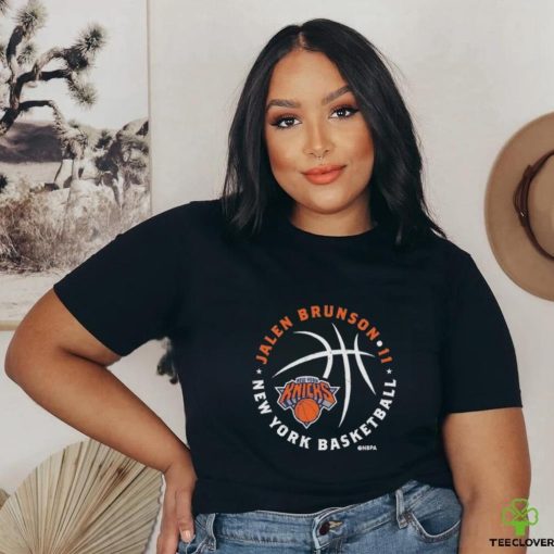 Jalen Brunson New York Knicks Player Ball shirt