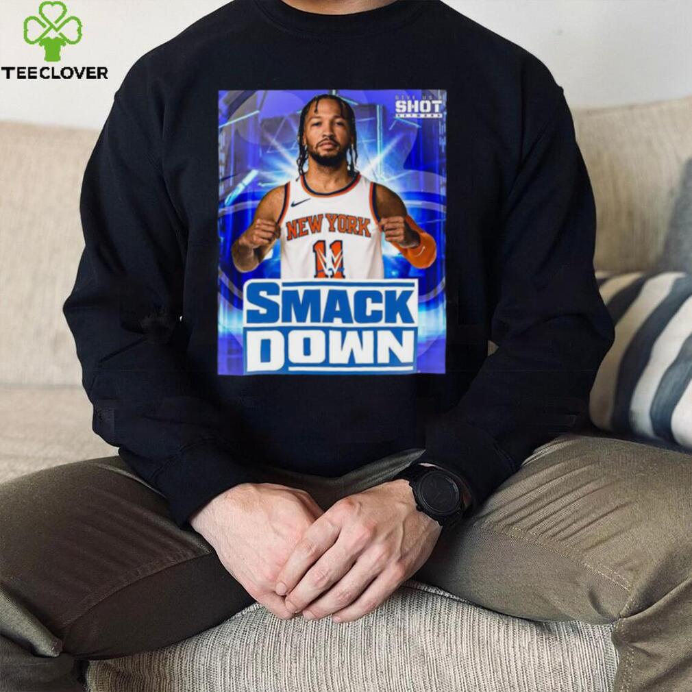 Jalen Brunson New York Knicks Set To SmackDown Shirt Jalen Brunson New York Knicks Set To SmackDown Shirt