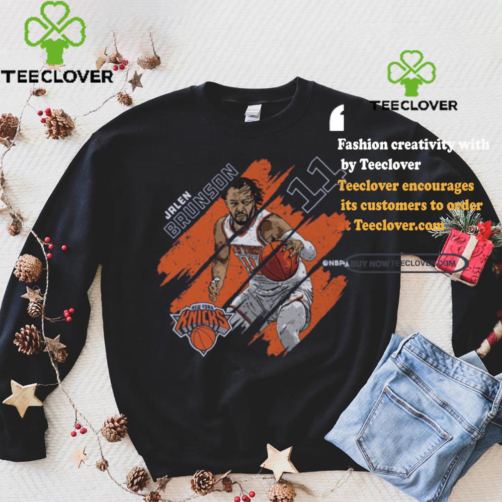 Jalen Brunson New York Knicks Stripes Shirt Jalen Brunson New York Knicks Stripes Shirt