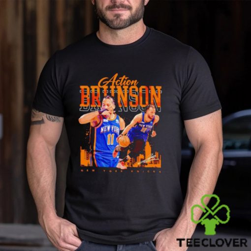 Jalen Brunson New York Knicks signature shirt
