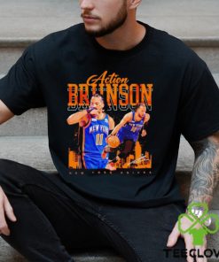 Jalen Brunson New York Knicks signature shirt 2 Jalen Brunson New York Knicks signature shirt