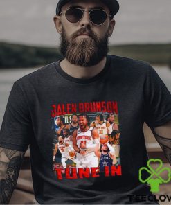 Jalen Brunson Tune in bootleg vintage shirt