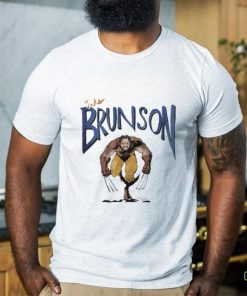 Jalen Brunson Wolverine Shirt