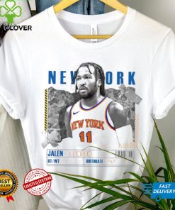 Jalen Brunson number 11 New York Knicks basketball player paper poster shirt
