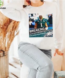 Jalen Hurt Bekommt Mega Vertrag Philadelphia Eagles Shirt