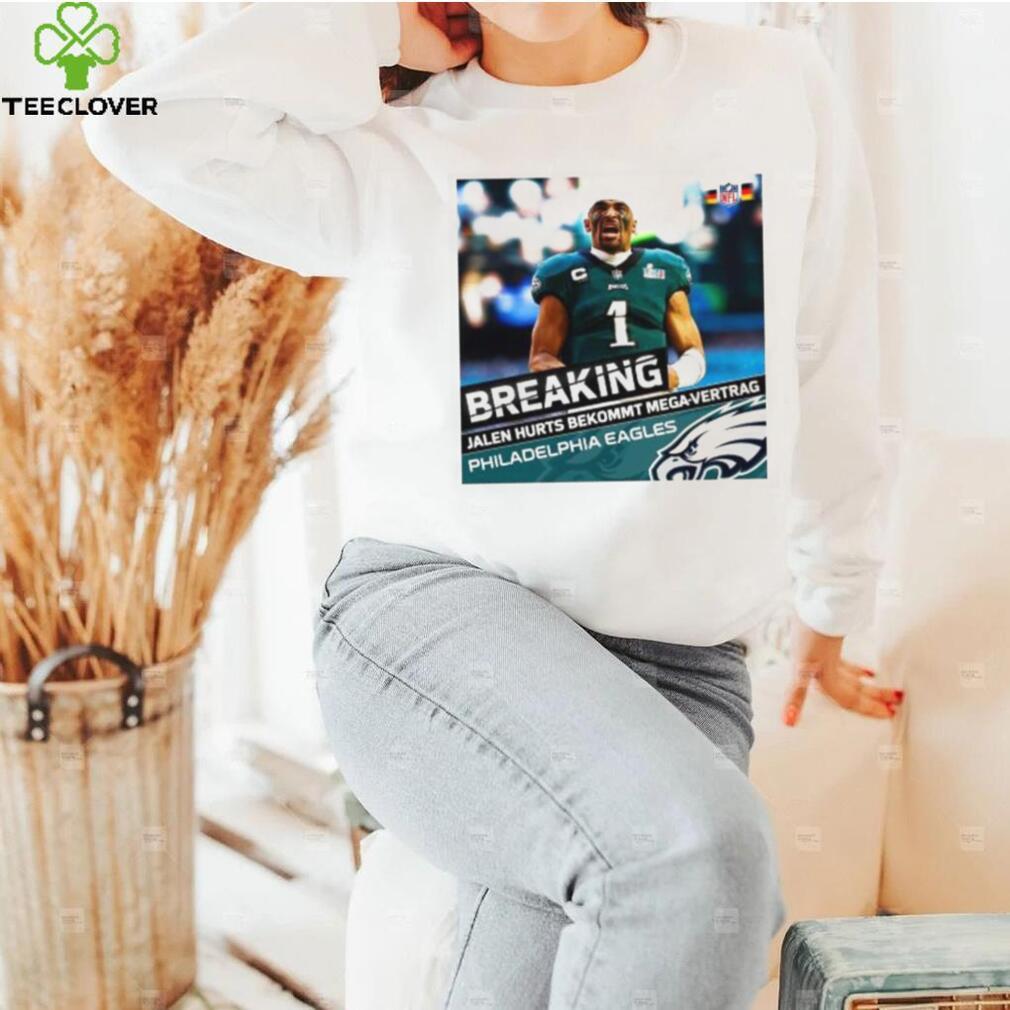 Jalen Hurt Bekommt Mega Vertrag Philadelphia Eagles Shirt Jalen Hurt Bekommt Mega Vertrag Philadelphia Eagles Shirt