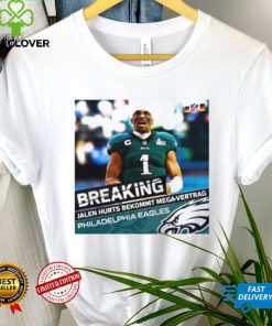 Jalen Hurt Bekommt Mega Vertrag Philadelphia Eagles Shirt
