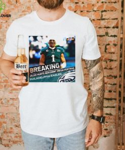 Jalen Hurt Bekommt Mega Vertrag Philadelphia Eagles Shirt