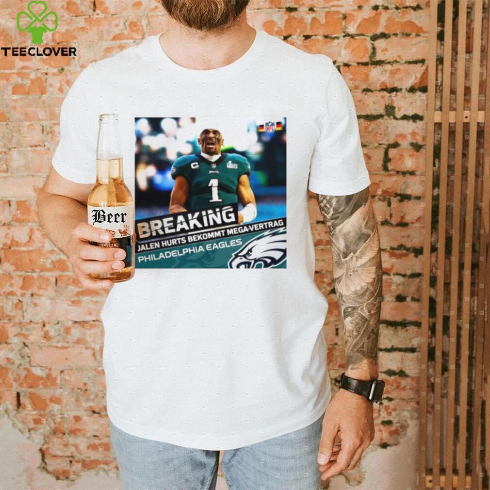 Jalen Hurt Bekommt Mega Vertrag Philadelphia Eagles Shirt Jalen Hurt Bekommt Mega Vertrag Philadelphia Eagles Shirt
