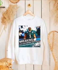 Jalen Hurt Bekommt Mega Vertrag Philadelphia Eagles Shirt