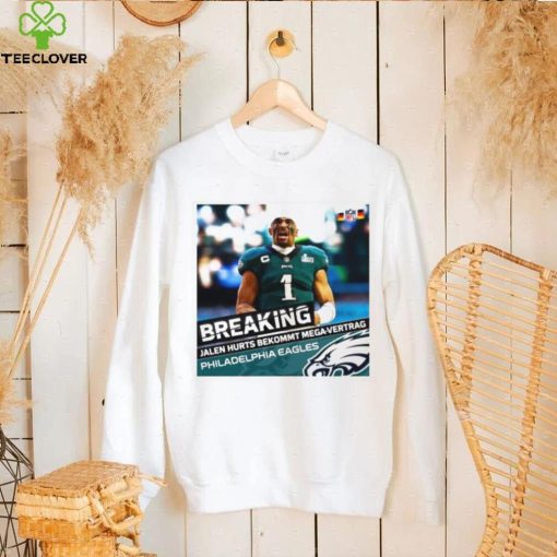 Jalen Hurt Bekommt Mega Vertrag Philadelphia Eagles Shirt