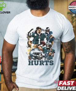 Jalen Hurt Cool Vintage Eagles Tshirt