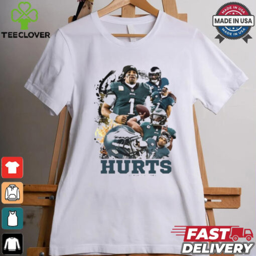 Jalen Hurt Cool Vintage Eagles Tshirt
