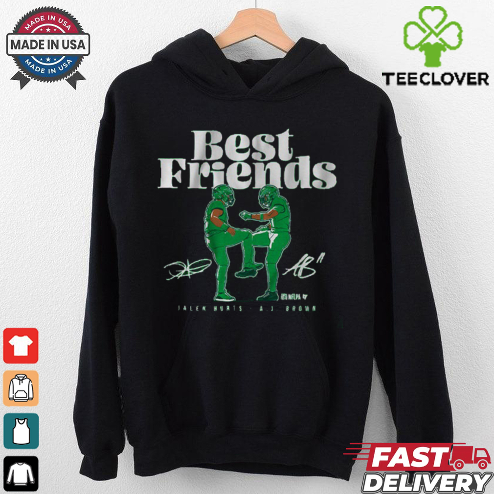 Jalen Hurts & A.J. Brown Best Friends Shirt Jalen Hurts & A.J. Brown Best Friends Shirt