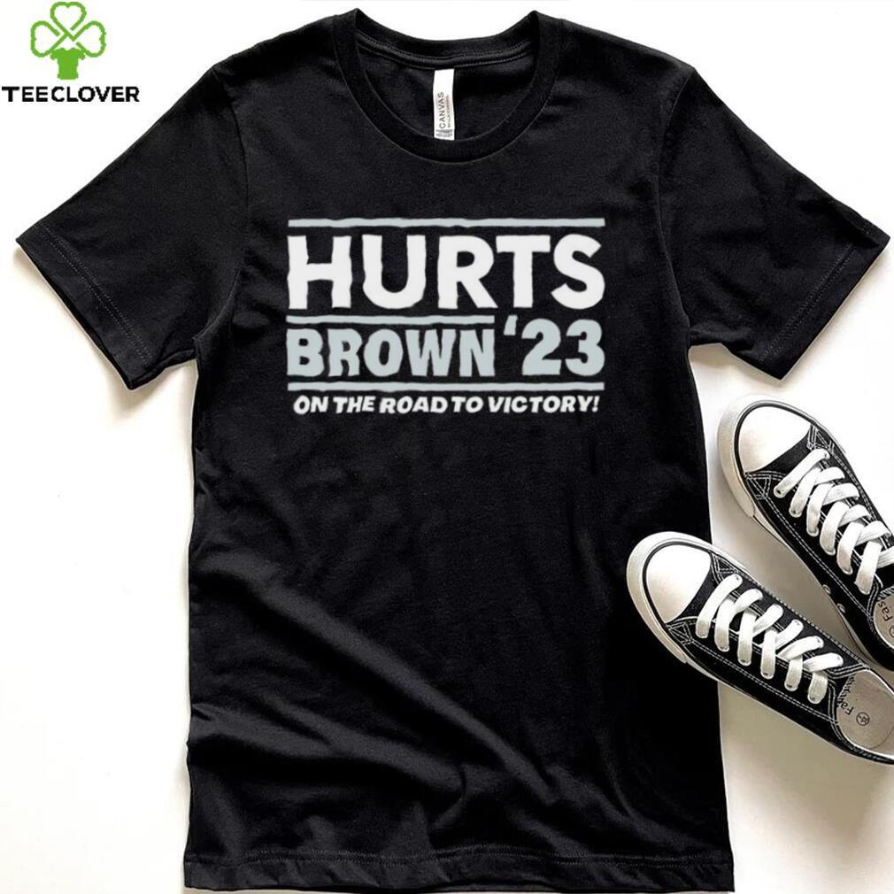 Jalen Hurts And Aj Brown ’23 On the Road To Victory Shirt